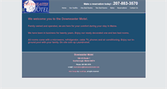 Desktop Screenshot of downeastermotel.com